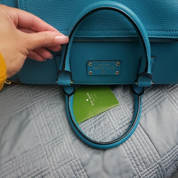 Kate Spade Leather Satchel Handbag - Picture 8 of 8